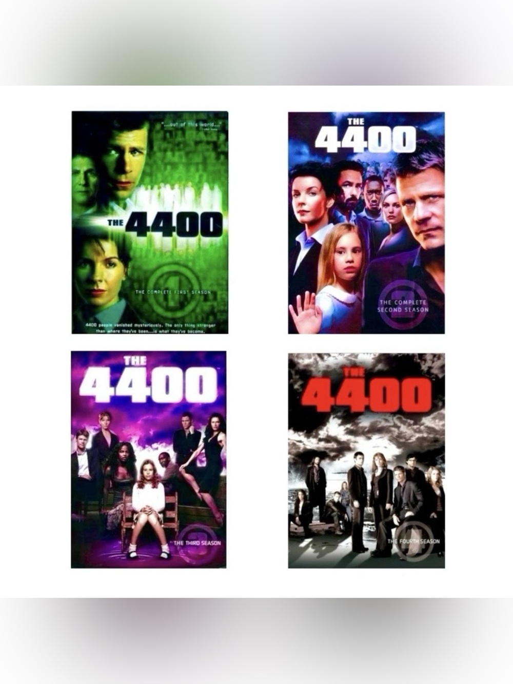 The 4400: The Complete Series (DVD, 2007, 14-Disc Set)